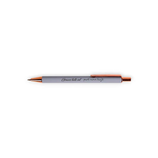 Picture of CRESCO GRAZZI TALLI INT PARTI MINN HAJTI GREY BALLPOINT PEN